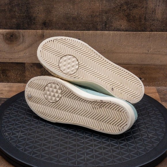 Adidas Retro Sneaker Mint Green/ Blue Size 6 - Picture 4 of 9